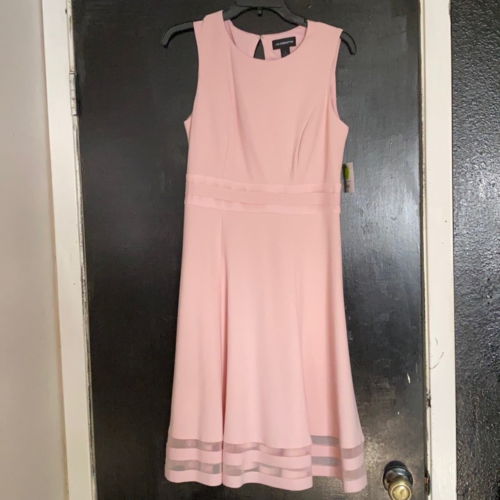 Brand new light pink, sleeveless, elegant.